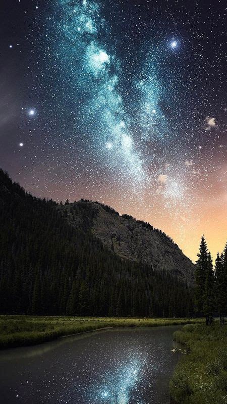 Night Sky Beautiful Night Sky Wallpaper Download Mobcup