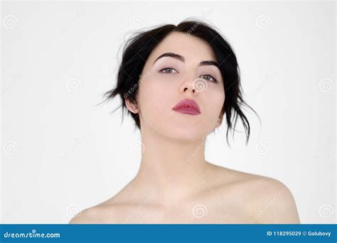 Emotion Face Defiance Provocation Confident Woman Stock Image Image Of Facial Mood 118295029