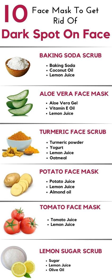 10 Home Remedies To Remove Dark Spots Natural Acne Scar Mask How To