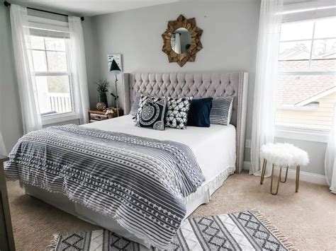Check out some of the most popular paint colors. Farmhouse Bedroom Design Photo by Wayfair in 2020 | Paint ...