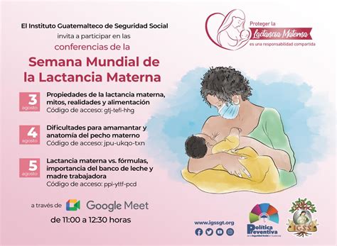 Semana Mundial De La Lactancia Materna Noticias Igss