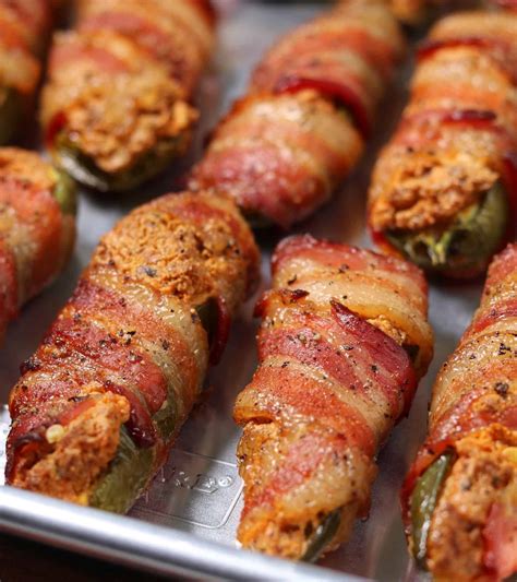 Healthy Smoked Jalapeño Poppers With Chorizo And Bacon