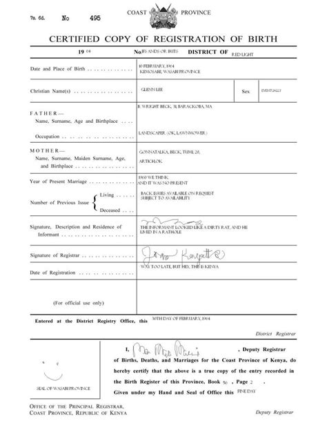 Standard certificate of live birth? Windows and Android Free Downloads : Create fake birth certificate template