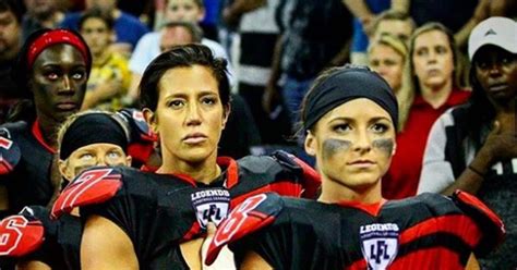 Lingerie Football League We Stand For The Anthem Liberty Unyielding