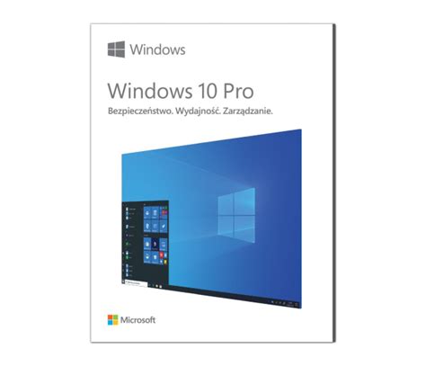 Microsoft Windows 10 Pro Pl 3264bit Box Usb Systemy Operacyjne