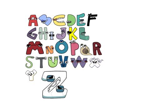 Alphabet Lore Letters By Aidasanchez0212 On Deviantart