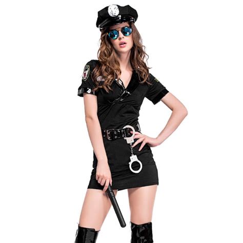 Halloween Policewoman Cosplay Costume For Women For Sale Cosplayini Cosplay Ideas