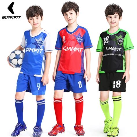 Kids Jerseys Soccer Suits For Boy Chandal Futbol Uniforms Football Kits