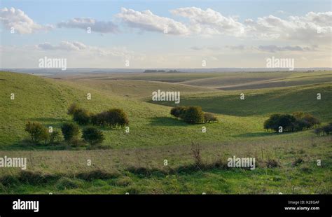 Overview Of Salisbury Plain Chalk Downland M O D Firing Ranges Hi Res
