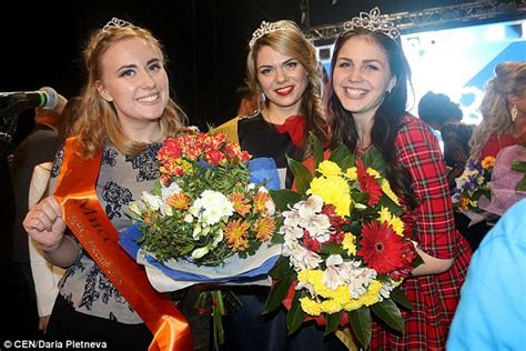 Daria Pletneva Named Miss Russian Police In Beauty Contest For Female