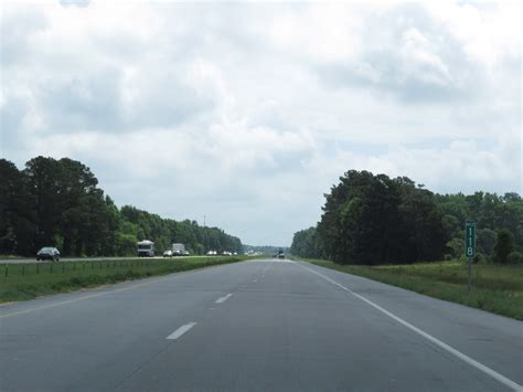 South Carolina Interstate 20 Eastbound Cross Country Roads