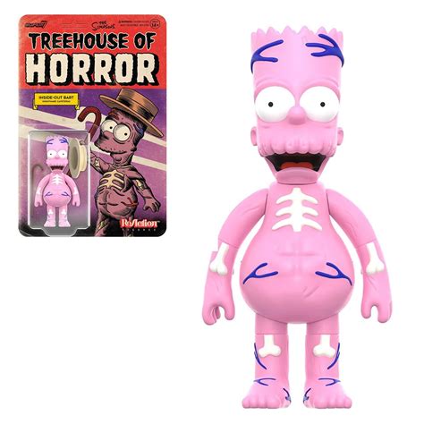 The Simpsons Treehouse Of Horror Inside Out Bart Simpson Inch Reaction Figure