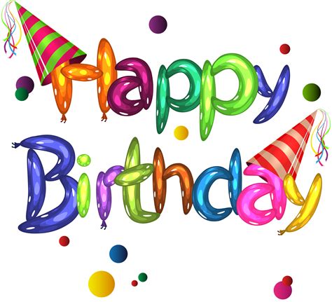 Vector Happy Birthday Png Download 16471500 Free Transparent