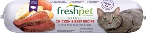 Freshpet® Select Chicken And Beef Recipe Pate Cat Food Roll 1 Lb Ralphs
