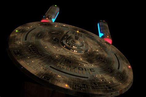 Battle Damaged Enterprise 1701 C Built By Chris Ford Sciford Star