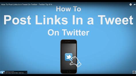 That's why it's helpful to know how to post a video on twitter. How To Post Links In A Tweet On Twitter - Twitter Tip #14 ...