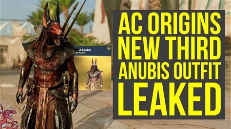 Assassin S Creed Origins New Anubis Outfit Leaked My XXX Hot Girl