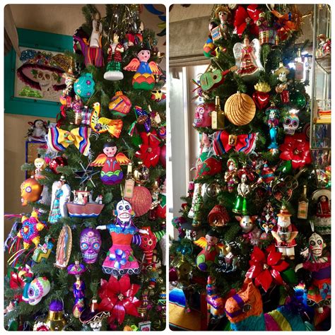 Mexican Decorated Christmas Tree Árbol De Navidad Mexicana🎄 Navidad