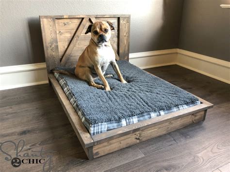 Dog crate beds are specifically designed to be placed in crates. DIY Farmhouse Dog Bed For Man's Best Friend - Shanty 2 Chic