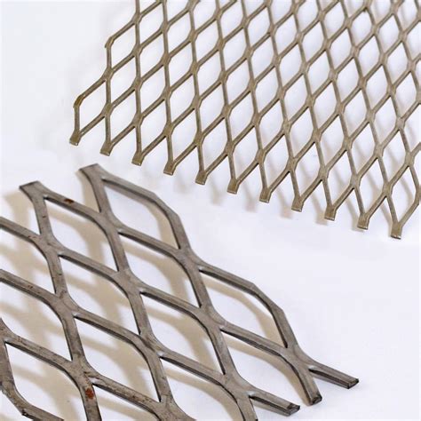 Flat Expanded Metal Grating Flattened Expanded Metal Alro Steel