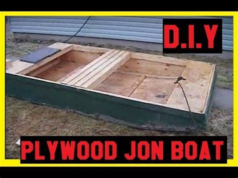 Diy jon boat interior boat carpet on a budgetanthony jones. DIY Plywood Jon Boat CHEAP ! - YouTube