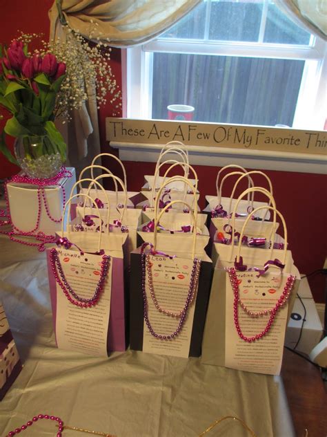 You have the honor of giving her a celebration to remember. Wediquette and Parties: Bachelorette Party Goodie Bags