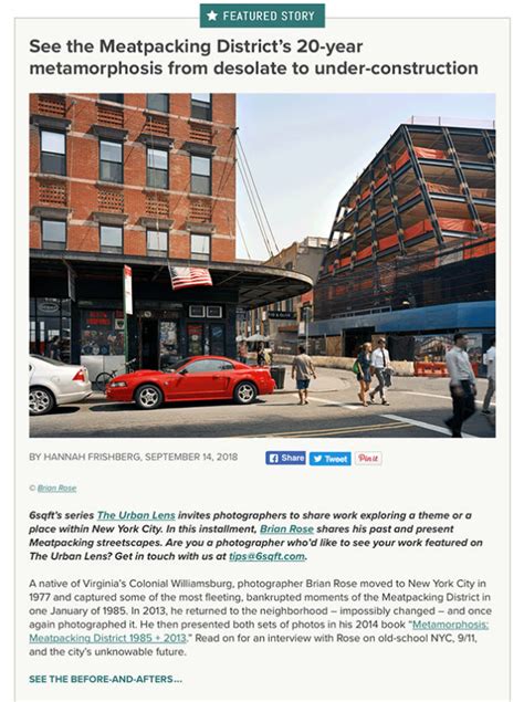 New Yorkmeatpacking District Journal Brian Rose