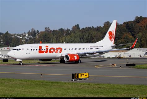 Hs Lti Thai Lion Air Boeing 737 900er At Seattle Boeing Field