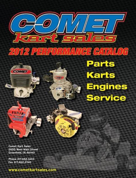 Download PDF Catalog - 30MB - Comet Kart Sales