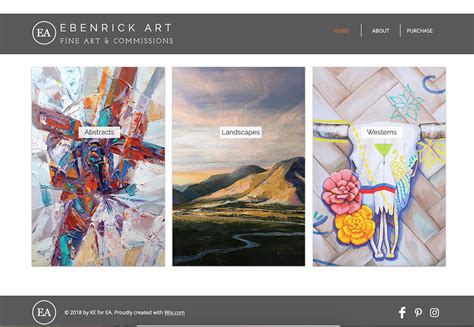 Web Design Artist Website On Behance