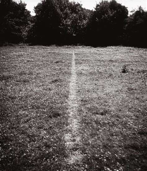 Richard Long A Line Made By Walking 1967 Richard Long Land Art