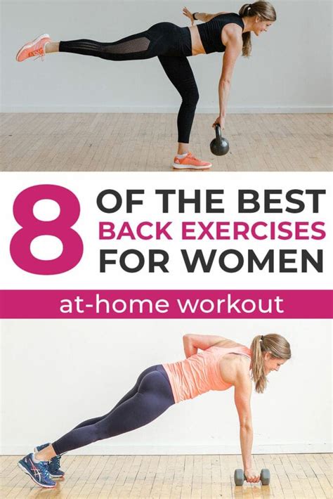 8 Best Back Exercises For Women 3 Back Workouts Nourish Move Love