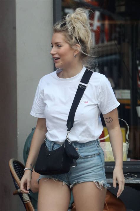 Lottie Moss In Denim Shorts Out And About In London 10 Gotceleb