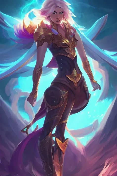 Kayle League Of Legends Wild Rift Hero Champions Stable Diffusion