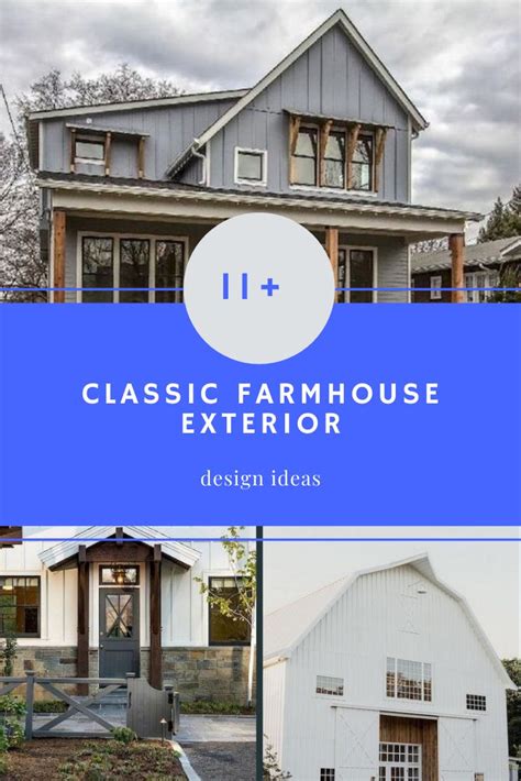 11 Classic Farmhouse Exterior Design Ideas Farmhouse Exterior Design Classic Farmhouse