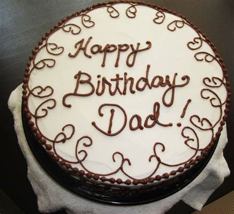 Chocolate Decorating Dad Birthday Cake Father Cake Design In Lahore