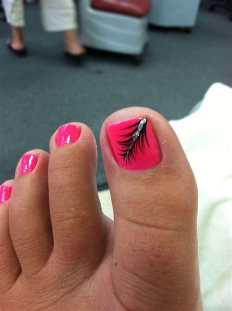 Cool Summer Pedicure Nail Art Ideas 10 Pink Toe Nails Pedicure Nail