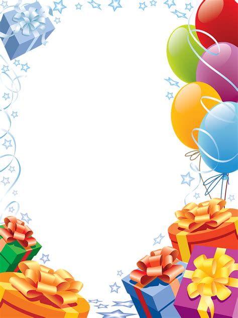 Free Birthday Border Png Download Free Birthday Border Png Png Images
