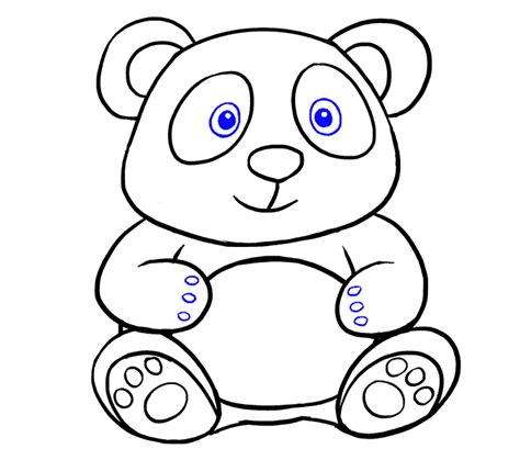 Panda Bear Drawing At Getdrawings Free Download
