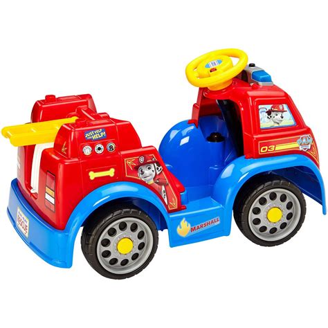 Fisher Price Power Wheels Paw Patrol Fire Truck Battery Powered Ride On