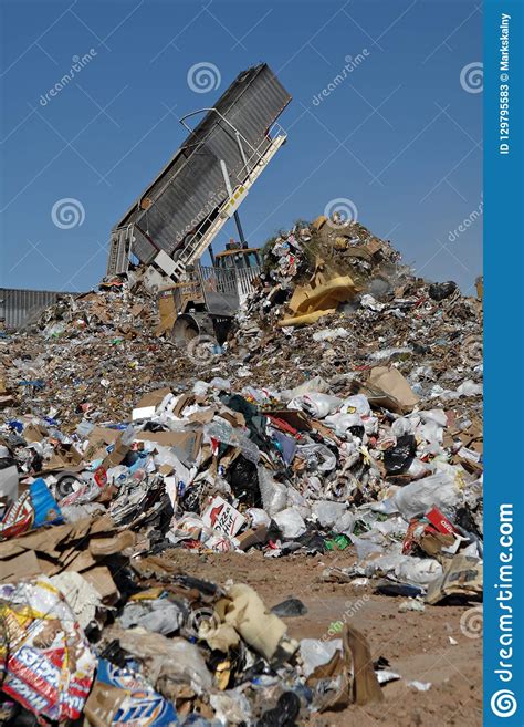 Equipment Working To Control Landfill Waste Editorial