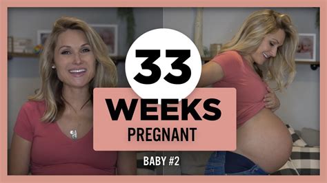 33 Weeks Pregnant Update Omg My Belly Button 😩 Pregnancy Back Pain