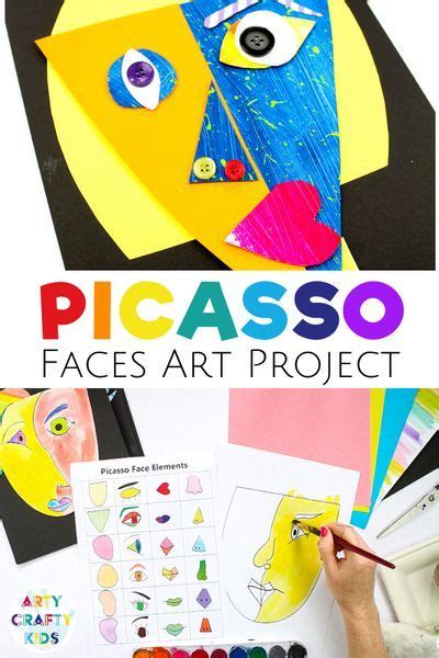 Picasso Faces Easy Art For Kids In 2020 Easy Art For