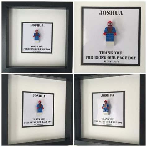 Page Babe Minifigure Frame Mum Gift Geek Box Frame Framed Idea Wedding For Her For Him
