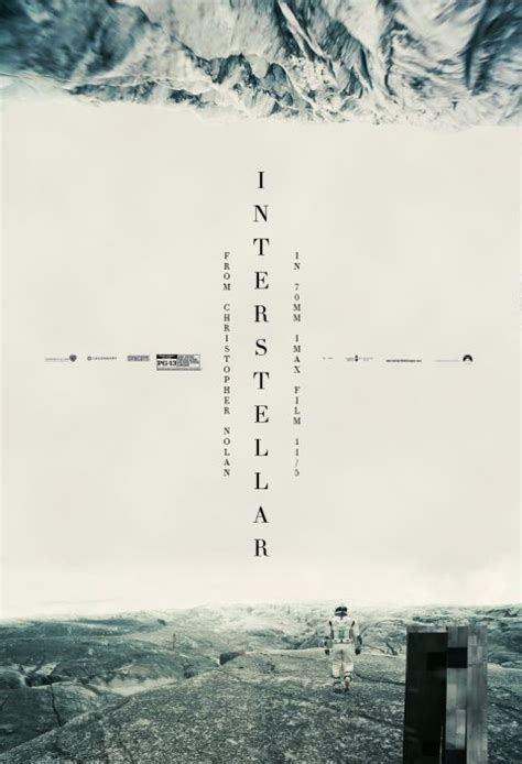 Interstellar Vertical Text One Sheets Anton Posterspy