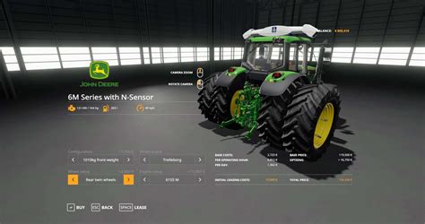 John Deere 6m With N Sensor V10 Mod Farming Simulator 2022 19 Mod