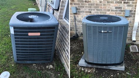 2015 Goodman Gsz14 And 2014 Trane Xr13 Heat Pumps Defrosting With Steam