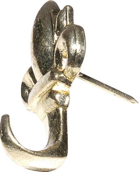 Buy Hillman Anchor Wire Fleu De Lis Decorative Push Pin Hanger 20 Lb