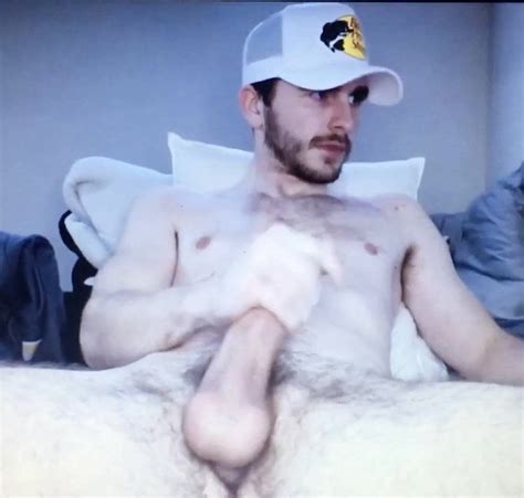 Sexy Hairy Bearded Young Guy Edging His Big Thick Cock Xhamster