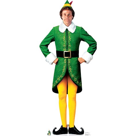 Buddy the Elf Life-Size Cardboard Cutout 31in x 73in | Party City png image